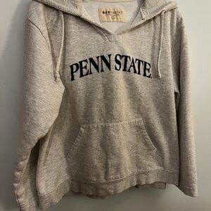 Penn State Gray Boxy Long Sleeve Hoodie
